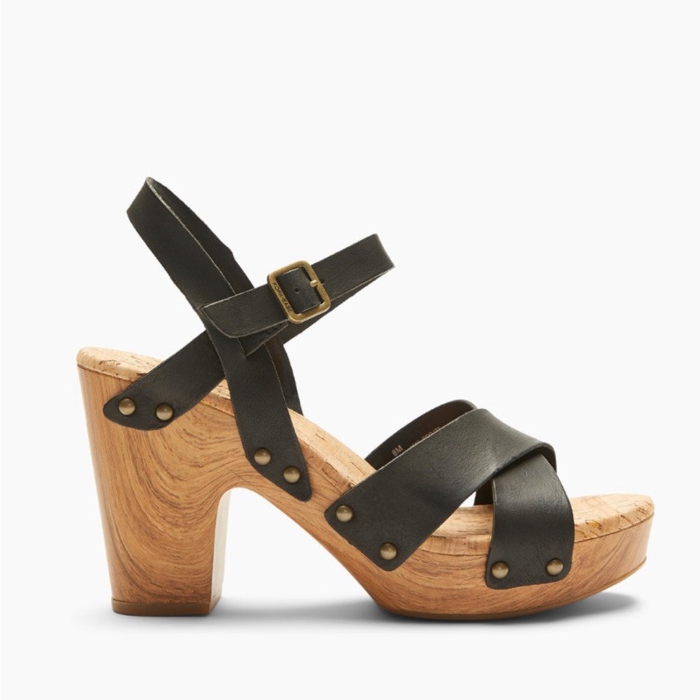 New Kork- Ease “Drew” Sandals in Black size 10